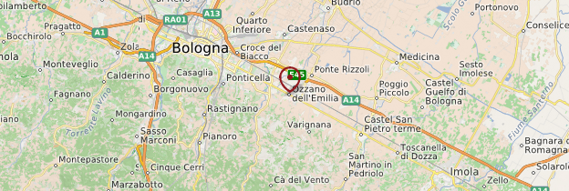 Carte Ozzano dell'Emilia - Italie