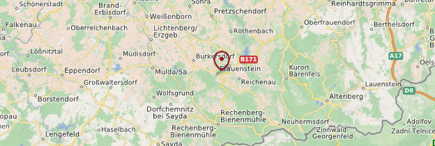Carte Frauenstein - Allemagne