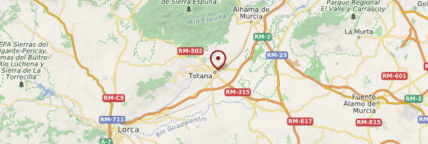 Carte Totana - Espagne