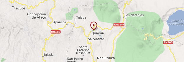 Carte Juayua - Salvador