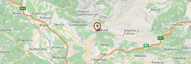 Carte Kamnik - Slovénie