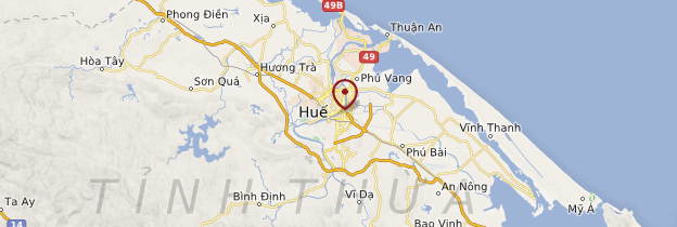 Carte Huế - Vietnam