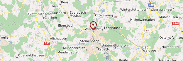 Carte Aulendorf - Allemagne