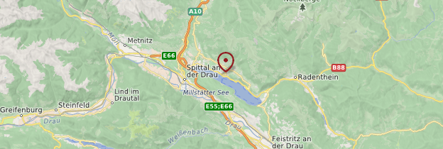 Carte Millstatt - Autriche