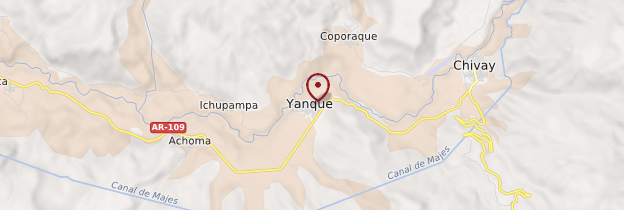 Carte Yanque - Pérou