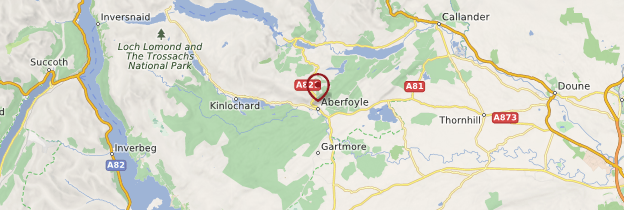 Carte Aberfoyle - Écosse