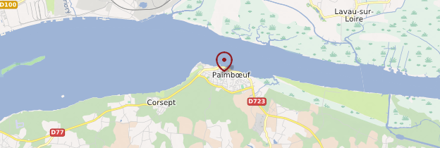 Carte Paimboeuf - Pays de la Loire