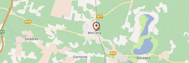 Carte Morcenx - Aquitaine - Bordelais, Landes