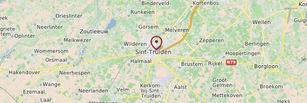 Carte Saint-Trond (Sint Truiden) - Belgique