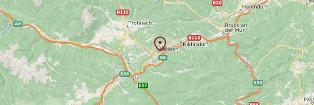 Carte Leoben - Autriche