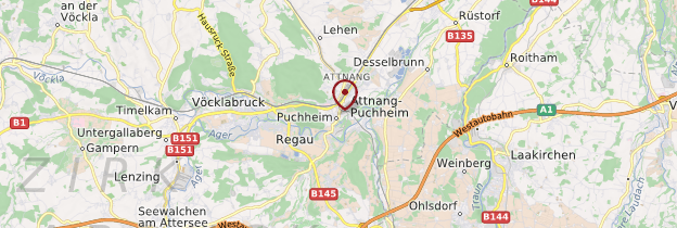 Carte Attnang-Puchheim - Autriche