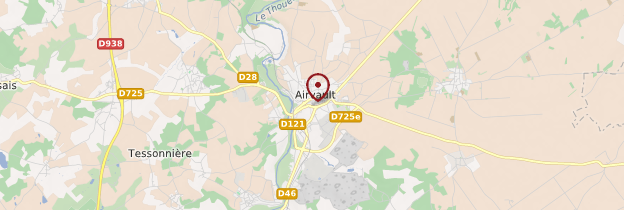 Carte Airvault - Poitou, Charentes