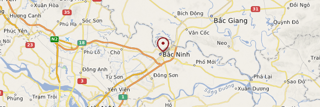 Carte Bắc Ninh - Vietnam