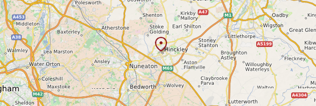 Carte Hinckley - Angleterre