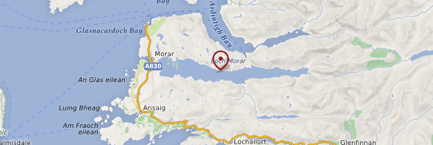 Carte Loch Morar - Écosse