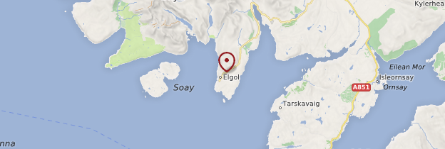 Carte Elgol - Écosse