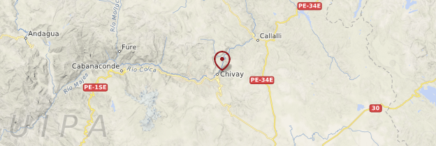 Carte Chivay - Pérou