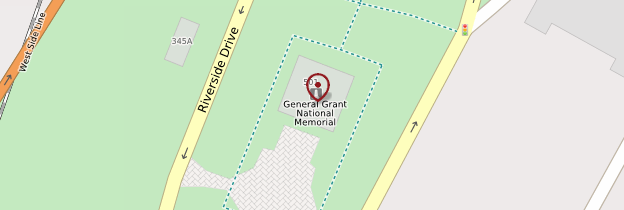 Carte General Grant National Memorial - New York