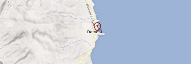Carte Domoni - Comores