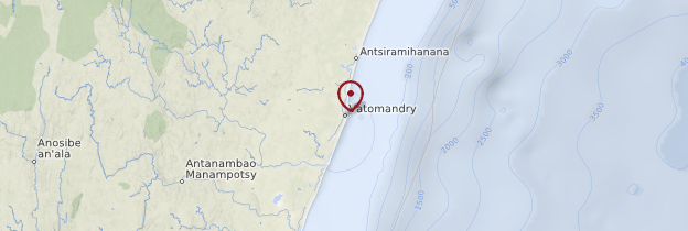 Carte Vatomandry - Madagascar