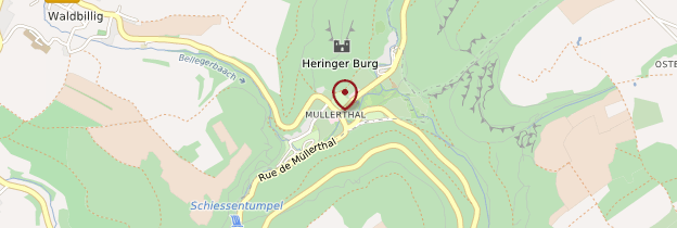 Carte Müllerthal - Luxembourg
