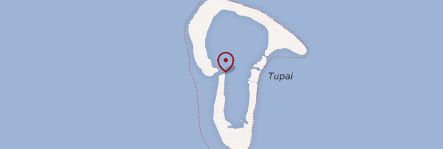 Carte Tupai - Polynésie française