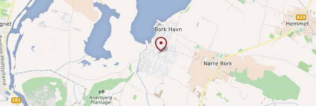 Carte Bork Havn - Danemark
