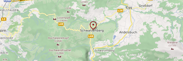 Carte Schwarzenberg - Autriche