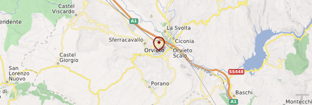 Carte Orvieto - Italie