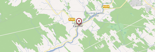 Carte Saint-Casimir - Québec