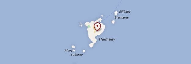 Carte Heimaey - Islande
