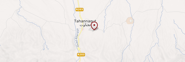 Carte Tahanaoute - Maroc
