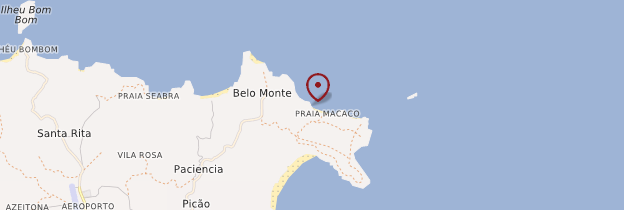 Carte Praia Boi - Sao Tomé et Principe