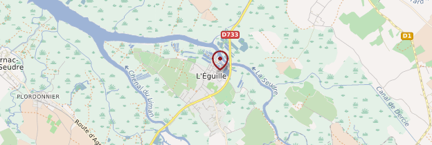 Carte L'Éguille-sur-Seudre - Poitou, Charentes