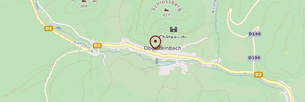 Carte Obersteinbach - Alsace