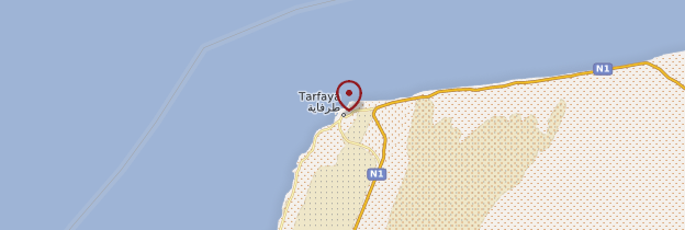 Carte Tarfaya - Maroc