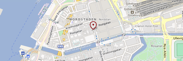 Carte Börsen (Bourse de Göteborg) - Suède