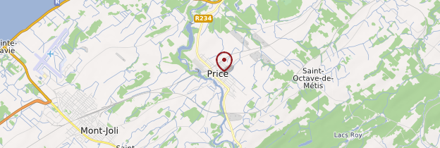 Carte Price - Québec