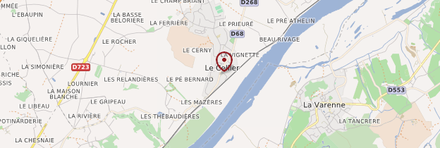 Carte Le Cellier - Pays de la Loire