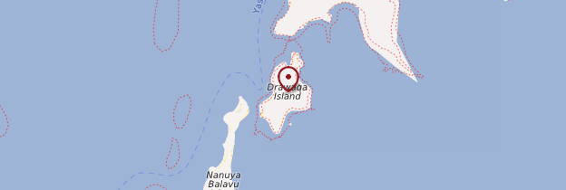Carte Drawaqa Island - Îles Fidji