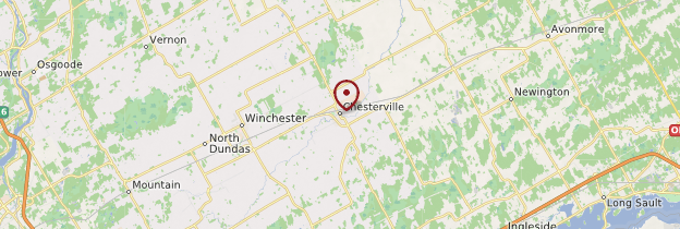 Carte Chesterville - Canada