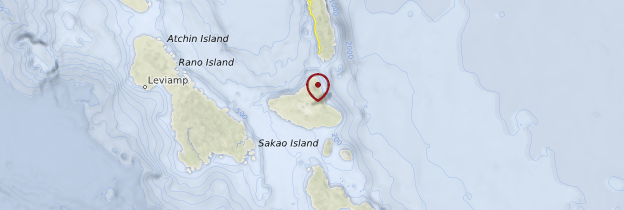 Carte Île d'Ambrym - Vanuatu