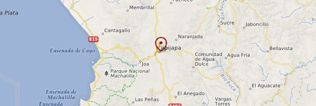 Carte Jipijapa - Équateur