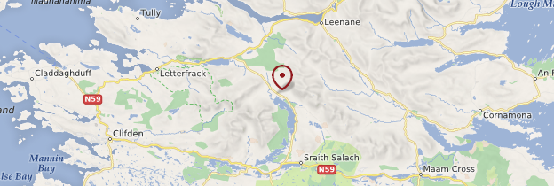 Carte Inagh Valley - Irlande