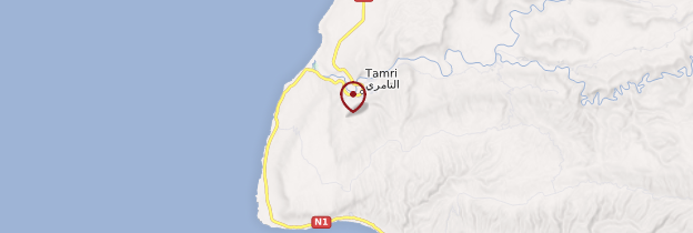 Carte Tamri - Maroc