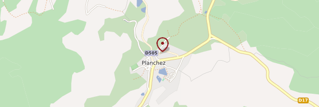 Carte Planchez - Bourgogne