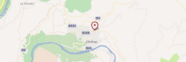 Carte Chilhac - Auvergne
