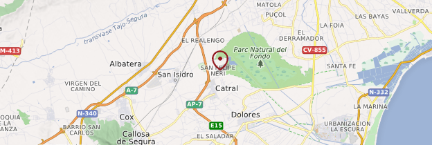 Carte San Felipe Neri - Espagne