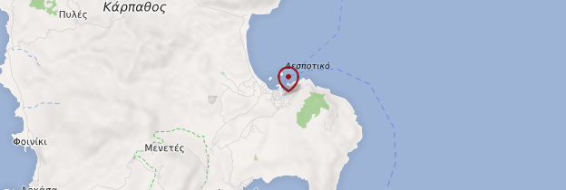 Carte Île de Karpathos - Îles grecques