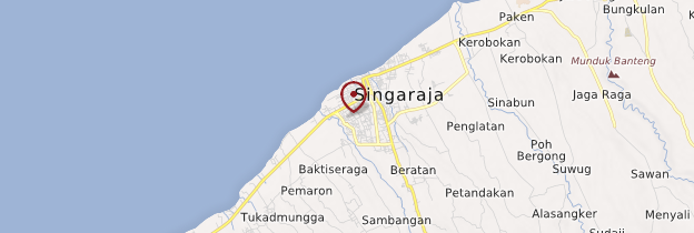 Carte Singaraja - Bali